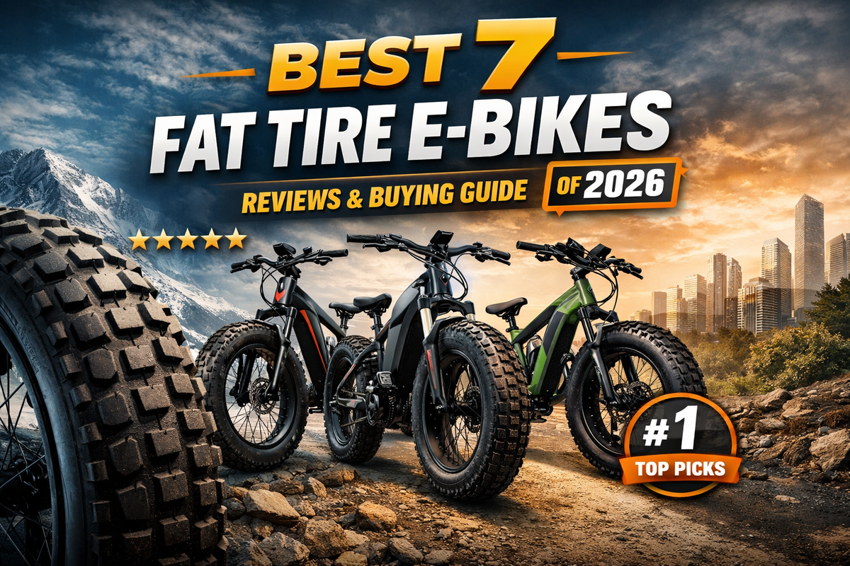 Best 7 Fat Tire Ebikes of 2026