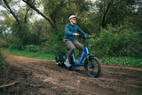 Best folding e bike folded in RV storage bay