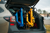 Folding e-bike fits in SUV hatch