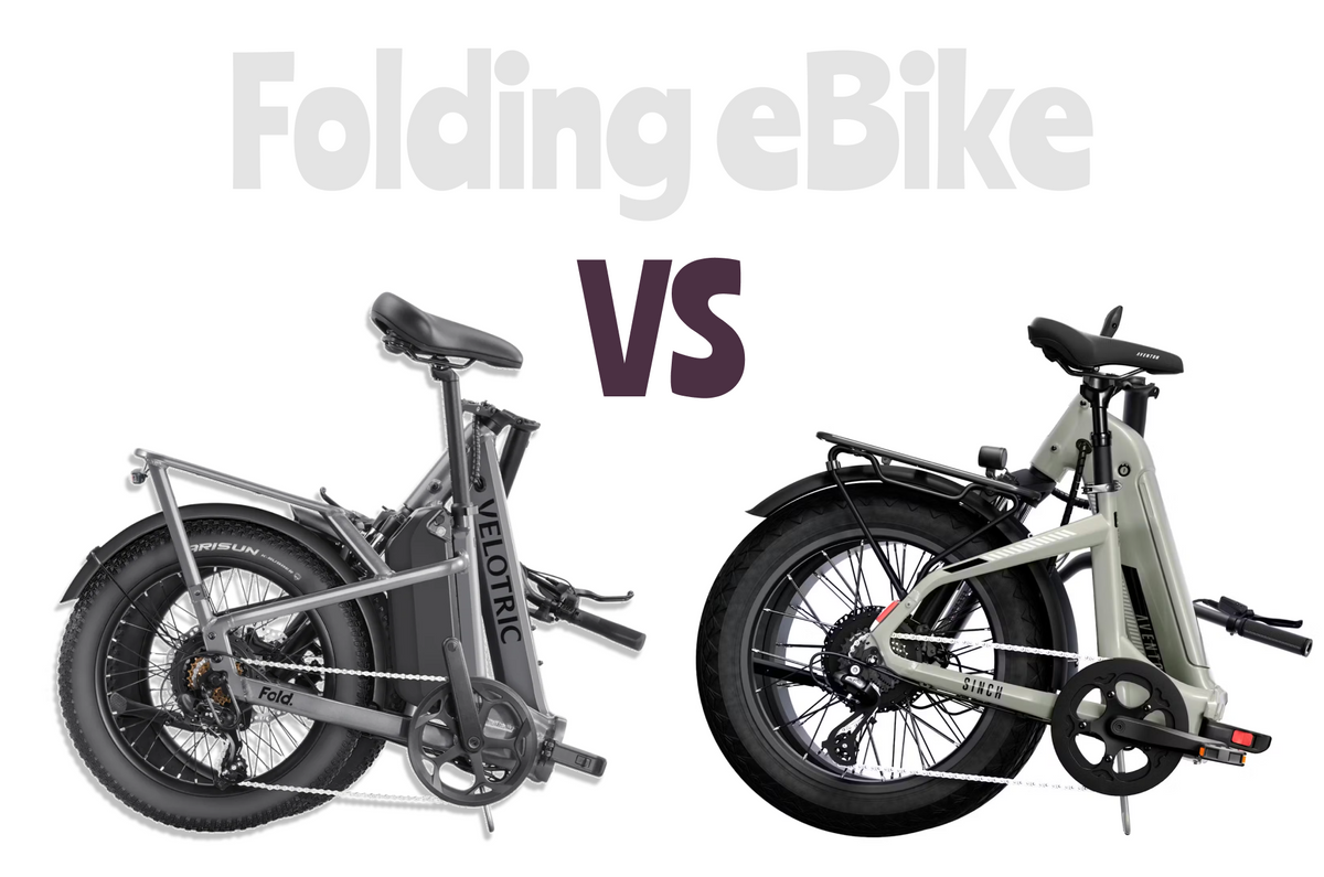 Velotric Fold 1 Plus vs Aventon Sinch 2.5