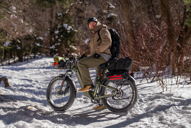 Can You Ride an E-Bike in the Snow? What to Expect and How to Ride Safely