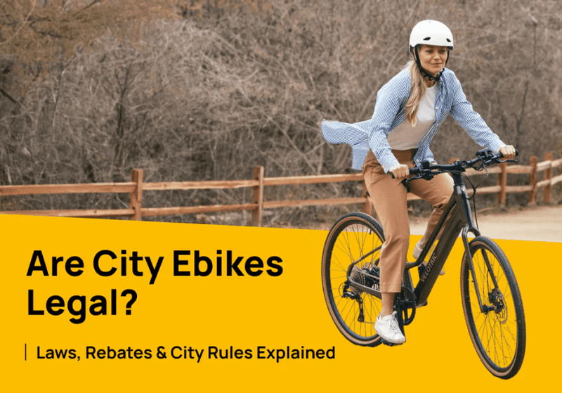 Are City eBikes Legal? Laws, Rebates & City Rules Explained