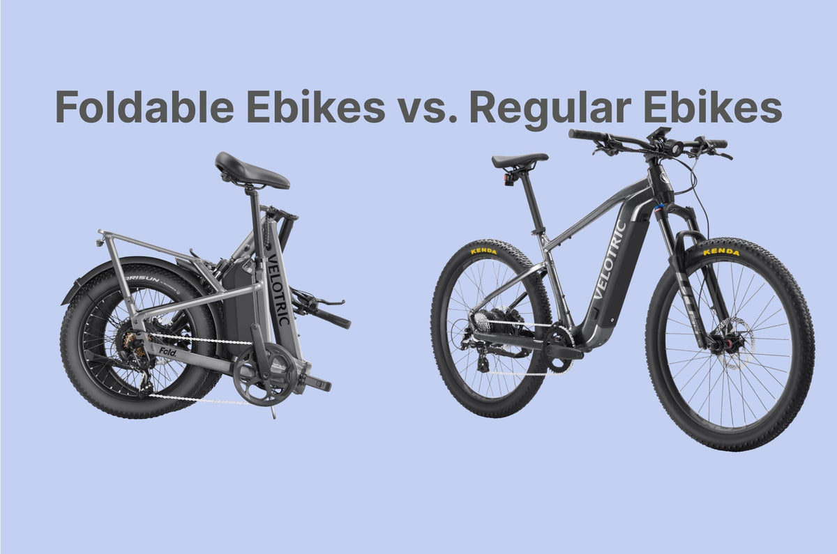 Foldable Ebikes vs Regular Ebikes: Key Differences Explained – Velotric