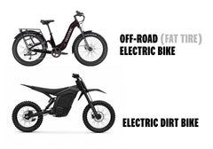 Electric Dirt Bike vs Off-Road Ebike: What’s the Difference?