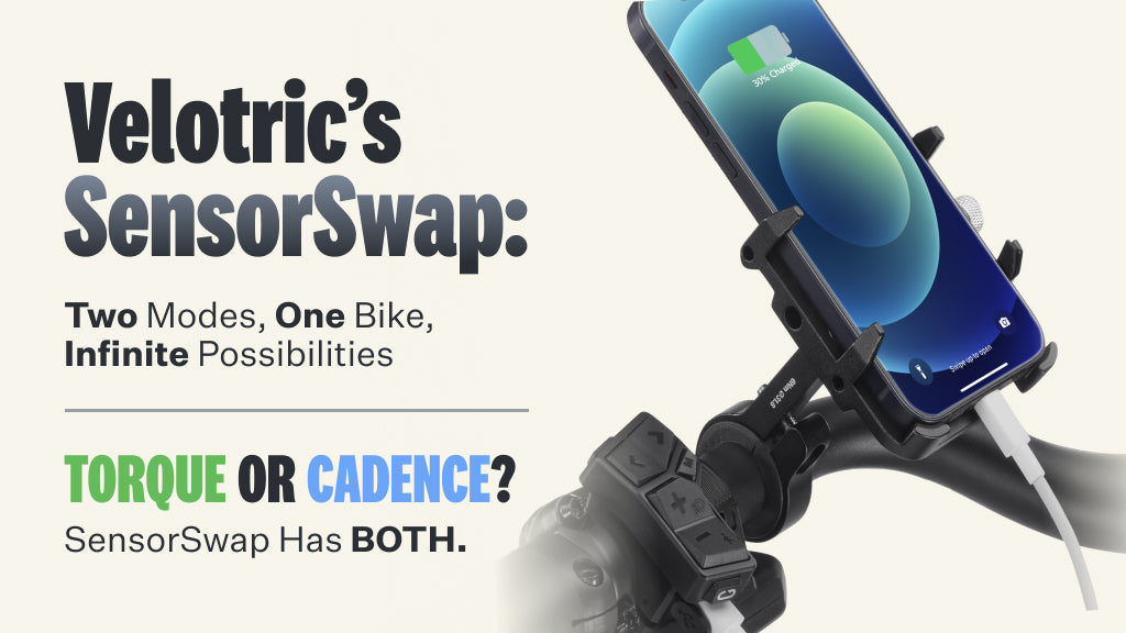 Switching Between Torque and Cadence Sensors with Velotric's Latest Firmware Update