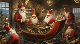 Santa’s Sleigh Reimagined: A Green Ride for the Man in Red