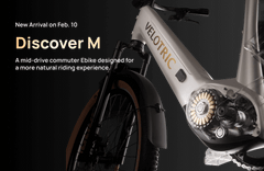 Meet Discover M: Our New Mid-Drive Commuter Ebike with Velocore™ Power
