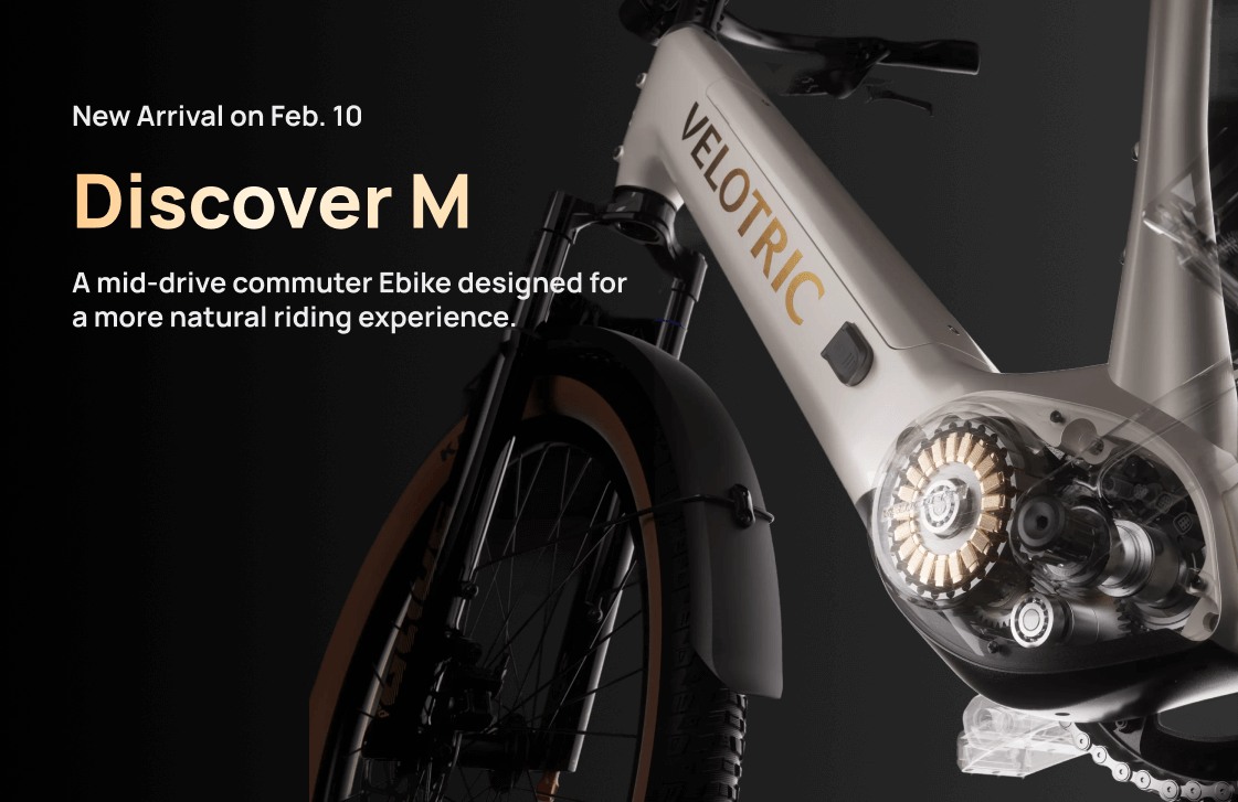 Introducing Velotric Discover M: The Mid-Drive Commuter Ebike That Changes Everything