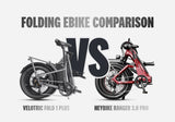Velotric Fold 1 Plus vs Heybike Ranger 3.0 Pro: Which Folding Ebike Should You Buy?