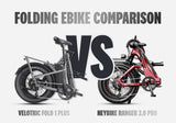 Fold 1 Plus vs Heybike Ranger 3.0 Pro: Which Folding Ebike Should You Buy?