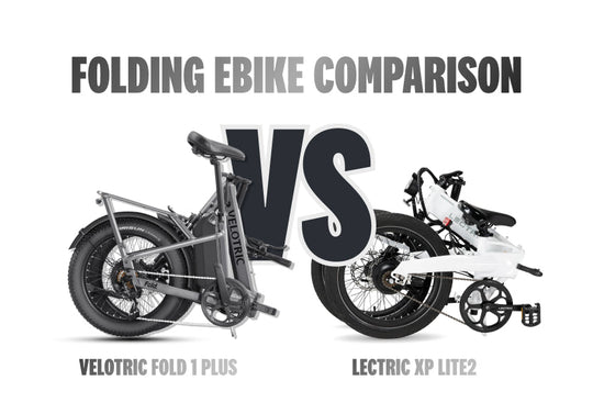 Velotric Fold 1 Plus vs Lectric XP Lite2: Key Differences Compared