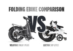 Velotric Fold 1 Plus vs Lectric XP Lite2: Full-Powered vs Lightweight Urban Folding Ebike