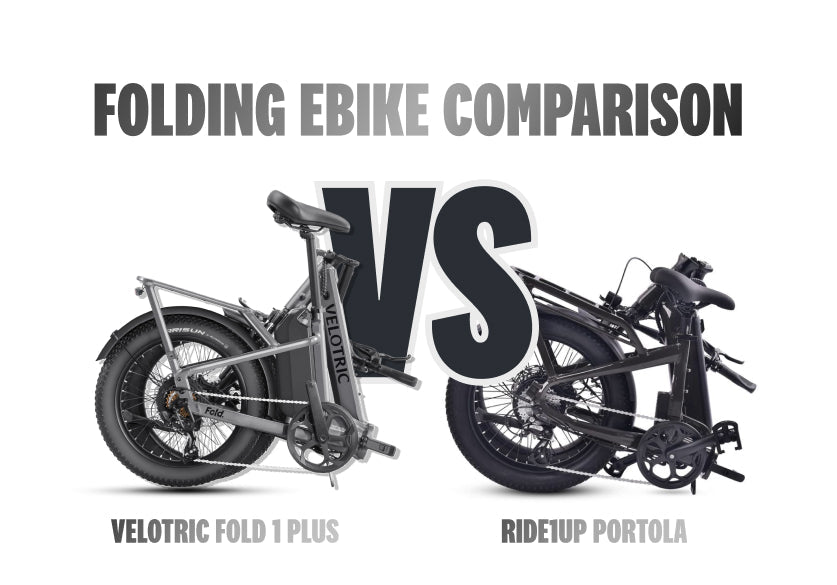 Velotric Fold 1 Plus vs Ride1Up Portola: Which Folding Ebike Is Right for You?