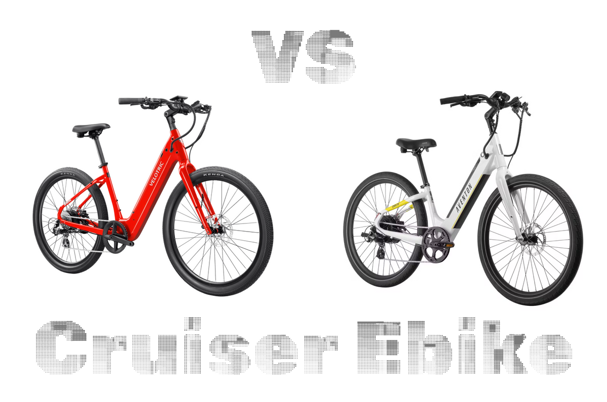 Velotric Breeze 1 vs Aventon Pace 500.3 Cruiser Electric Bike