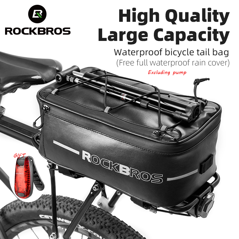 ROCKBROS Deluxe Bicycle Rear Rack Bag – Velotric