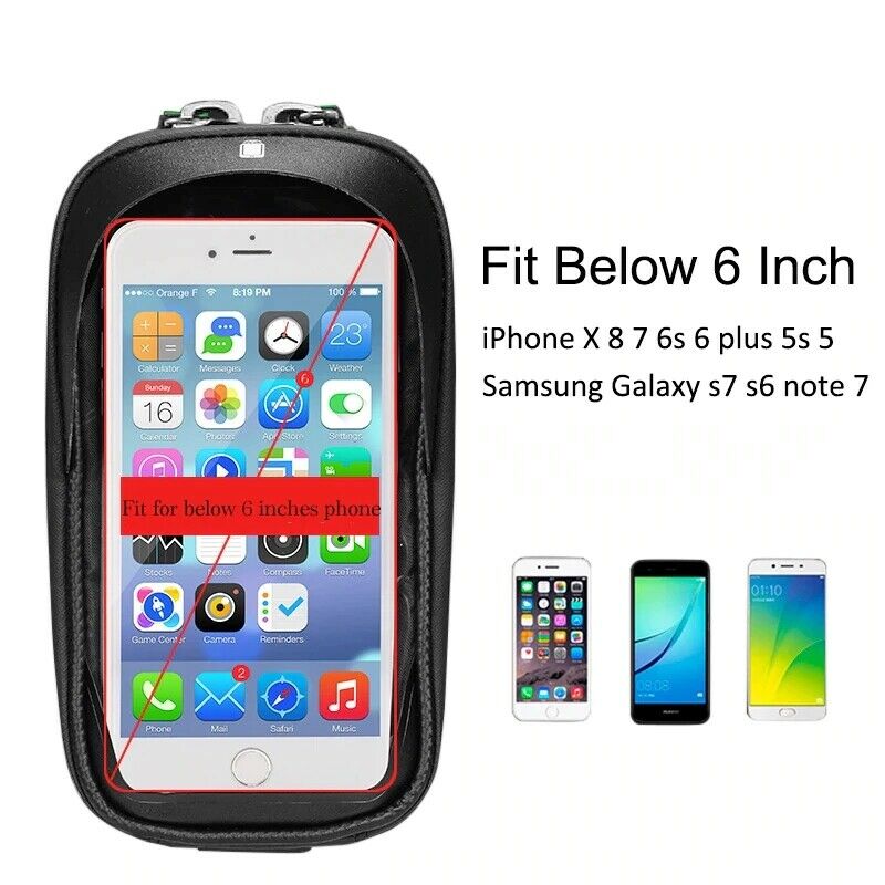 ROCKBROS Cycling Frame Front Tube Smartphone Case