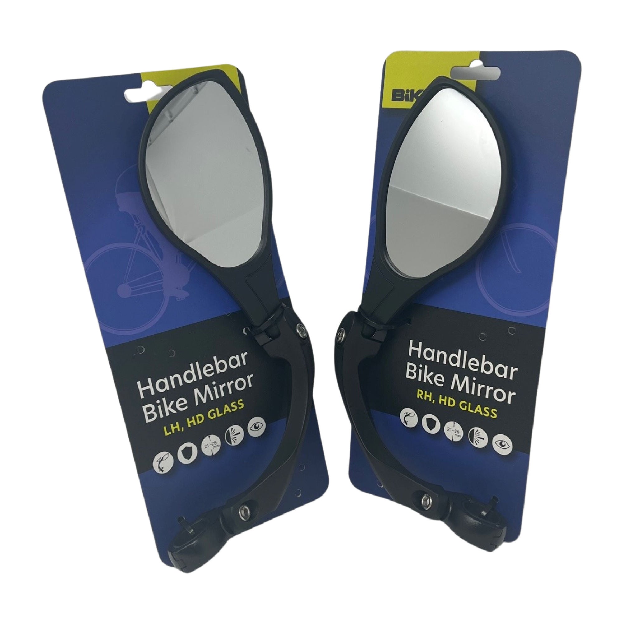 BiKASE Handle Bar Mirror HD Glass (LH)