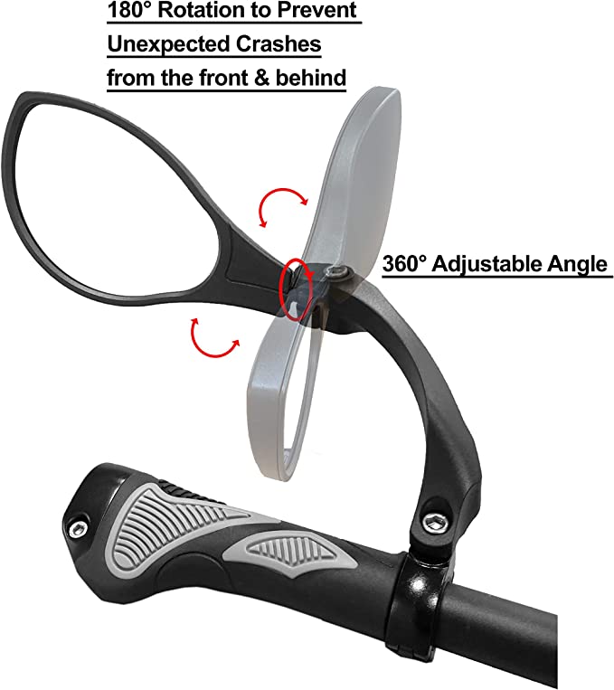 BiKASE Handle Bar Mirror HD Glass (LH)