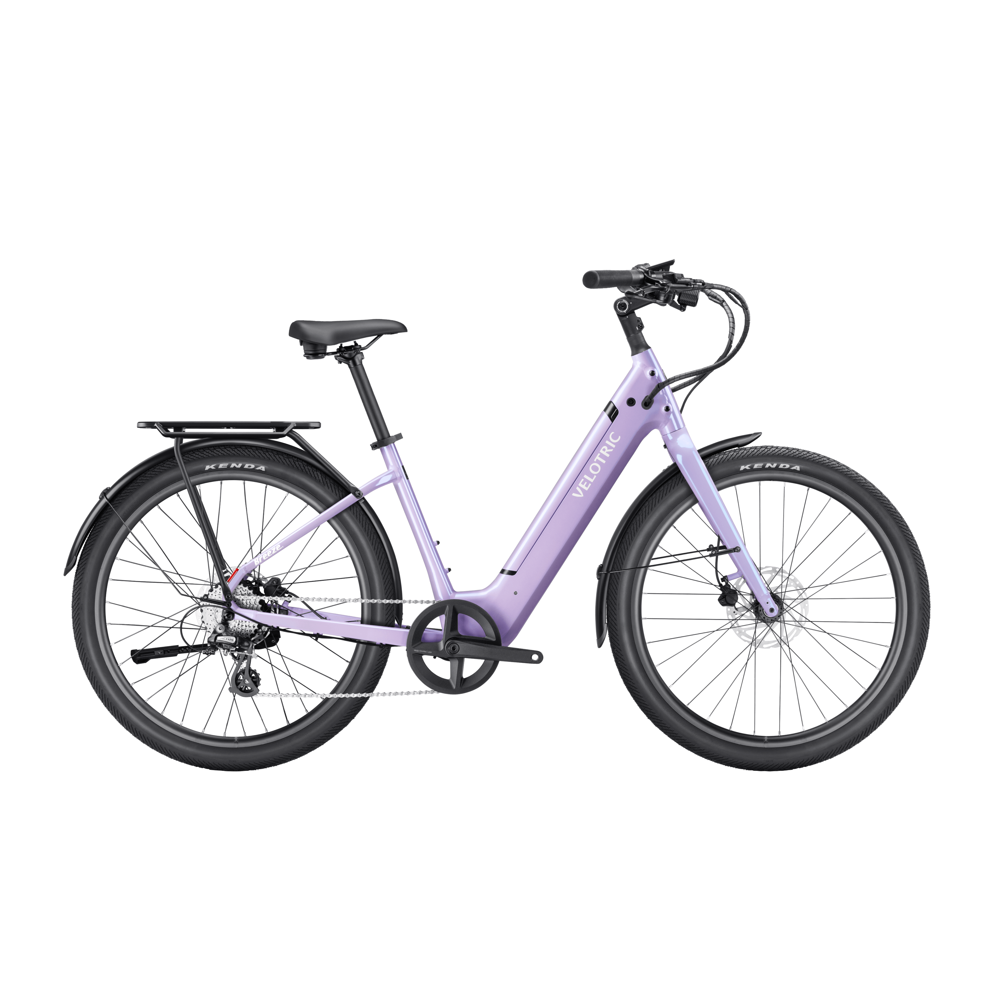 Velotric Breeze 1 Lightweight Cruiser Ebike – Easy Ride, Violet Haze