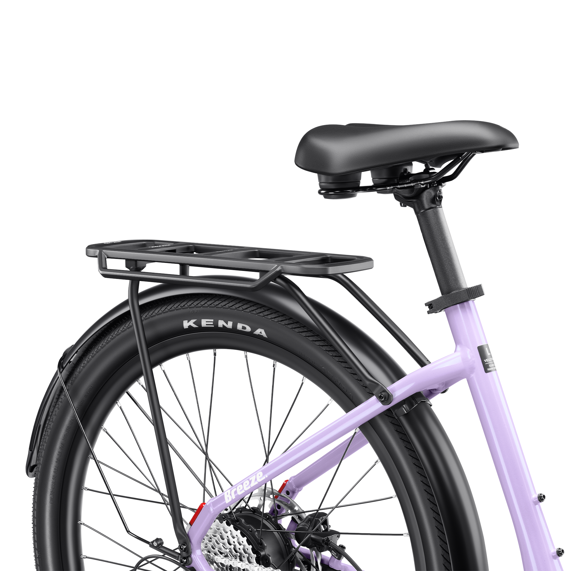 GRUMMARI™ Breeze Rack Rear Bike Rack for Velotric Breeze 1 - Convenient & Lightweight