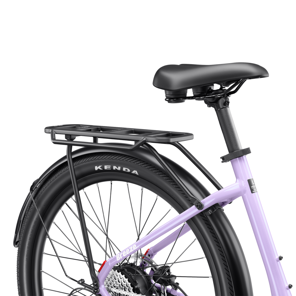 Rear Bike Rack for Velotric Breeze 1 - Convenient & Lightweight