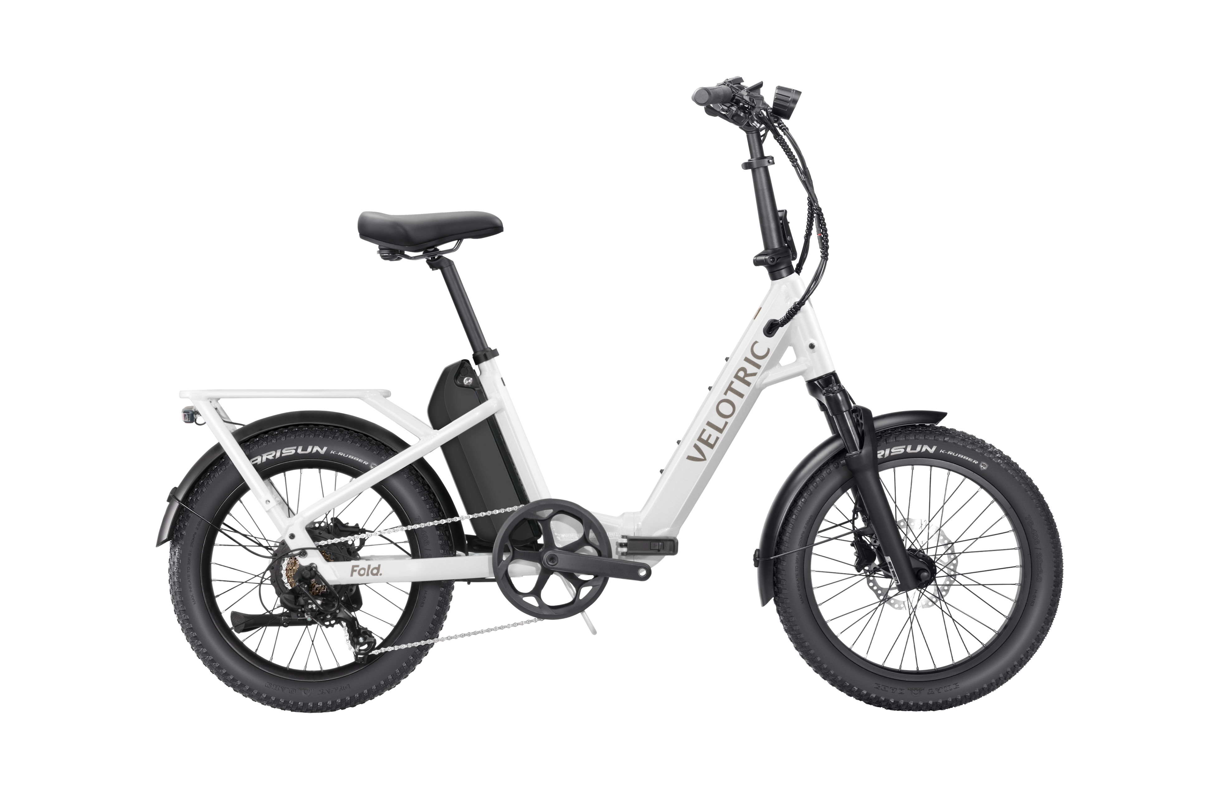 electric folding mountain bicycle Velotric Fold 1 Plus (Pearl White)