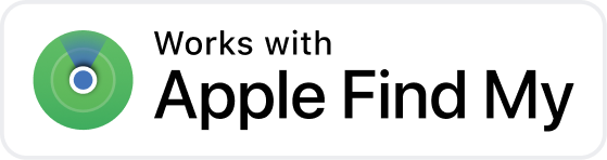 Works with Apple Find My badge placeholder