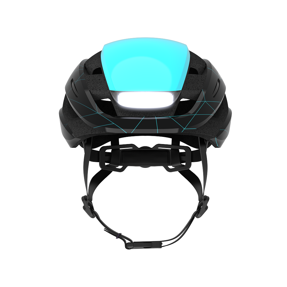 lumos Ultra Mips Cycling Helmet azure Strike