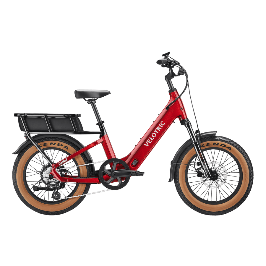Velotric GoMad utility cargo ebike side profile