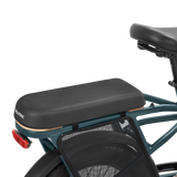 Velotric seat pad offering ergonomic support for extended bicycle rides