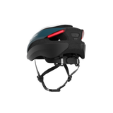 Side view of Lumos Ultra Standard Helmet with rear safety light and adjustable straps.