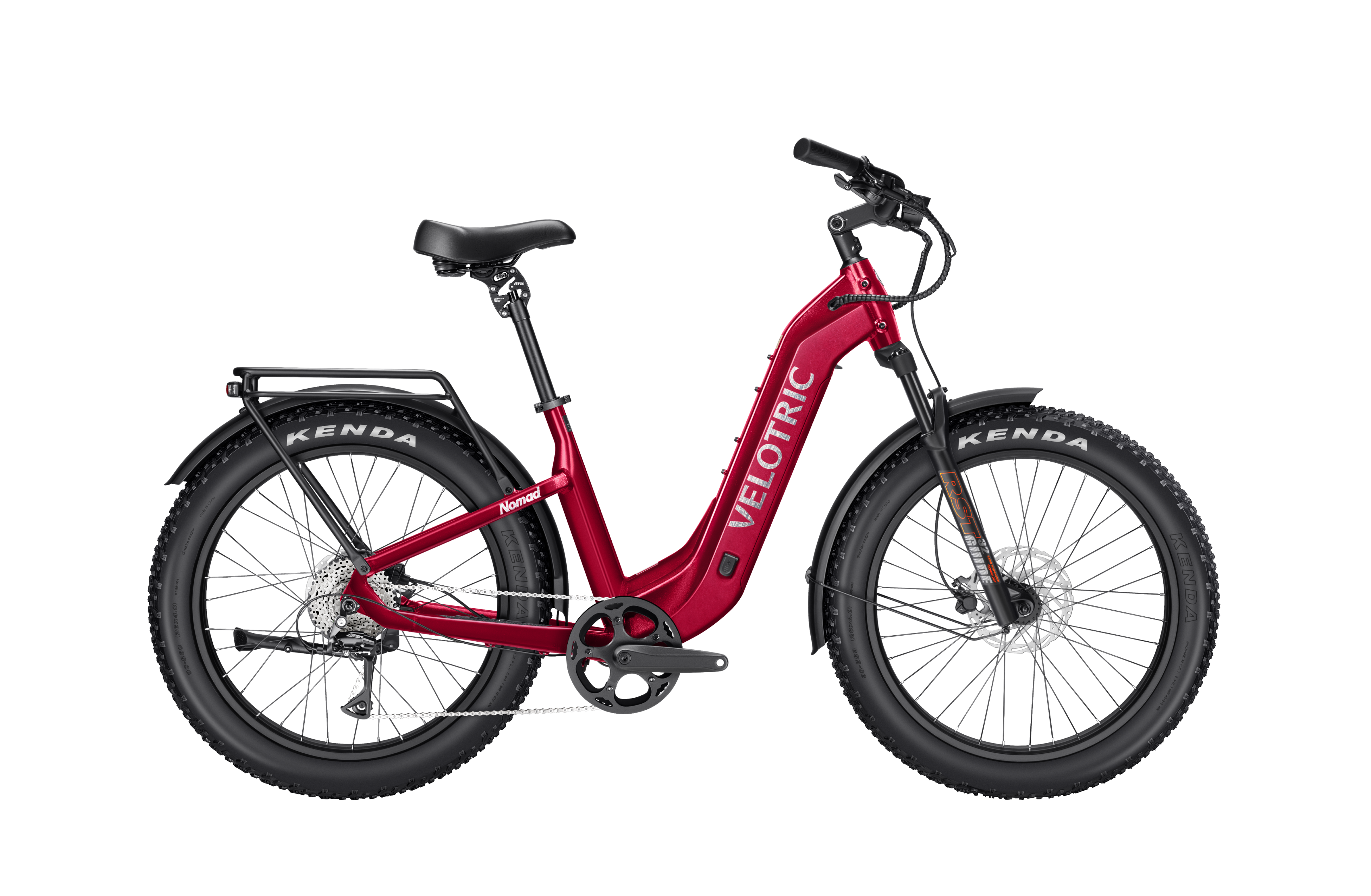 trek bicycle cranberry Velotric Nomad 2 Fat Tire Ebike, Step-Thru / Large / Olive
