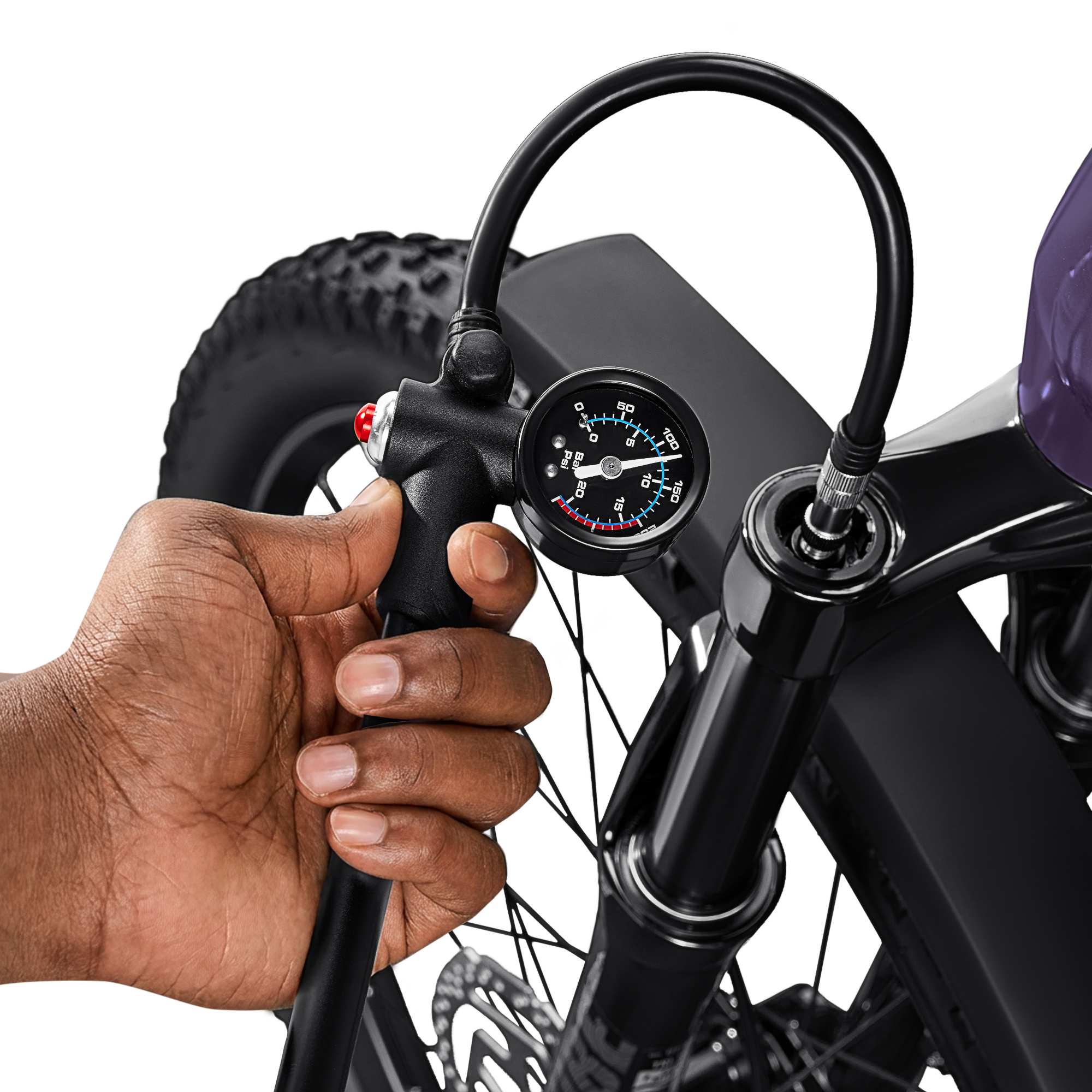 Velotric Front Fork Air Pump