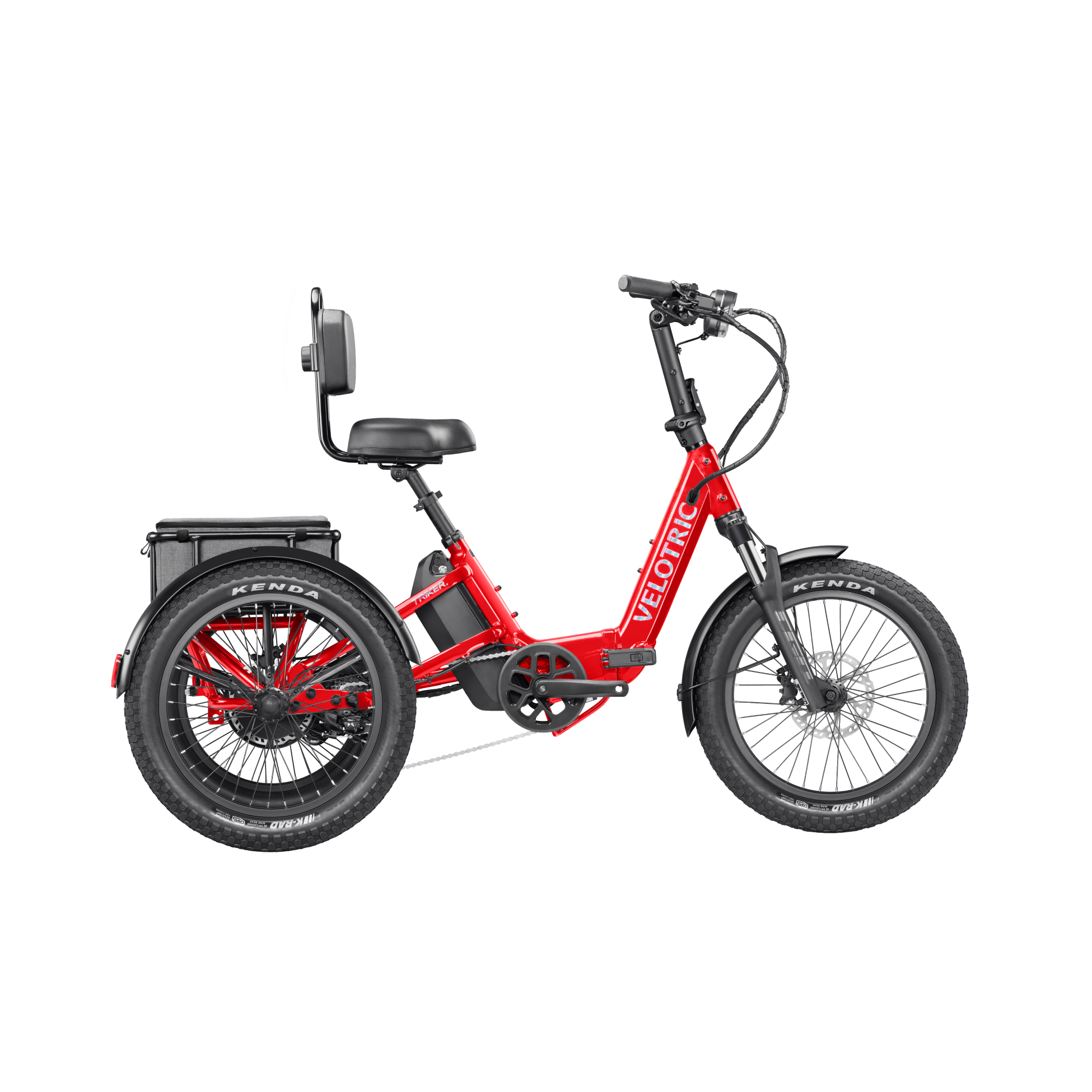 Tricycle électrique Velotric Triker - Rouge cerise