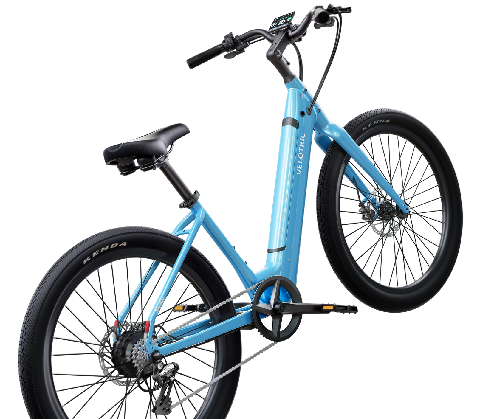 Breeze e-bike in Cyan
