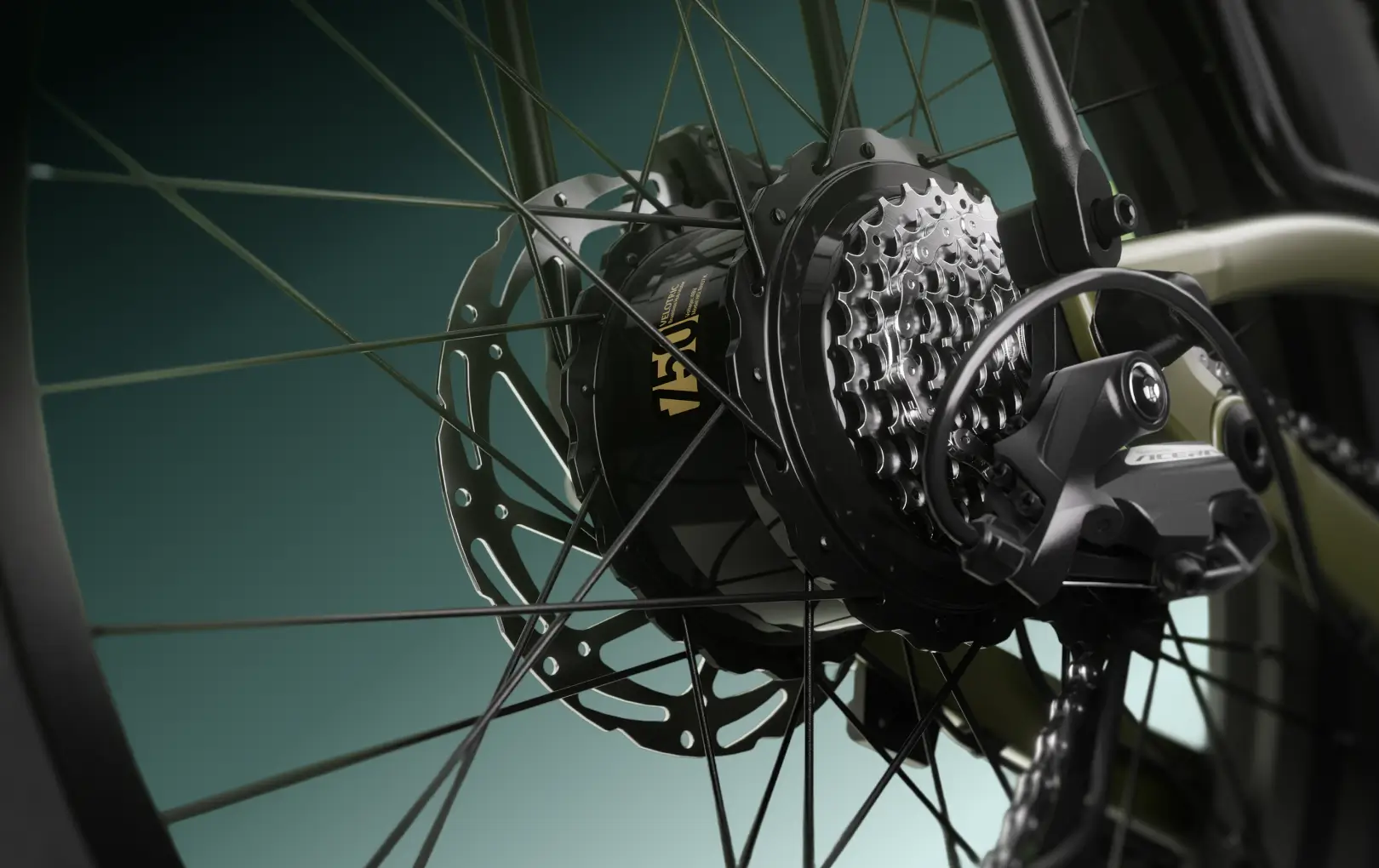 All-terrain ebike motor