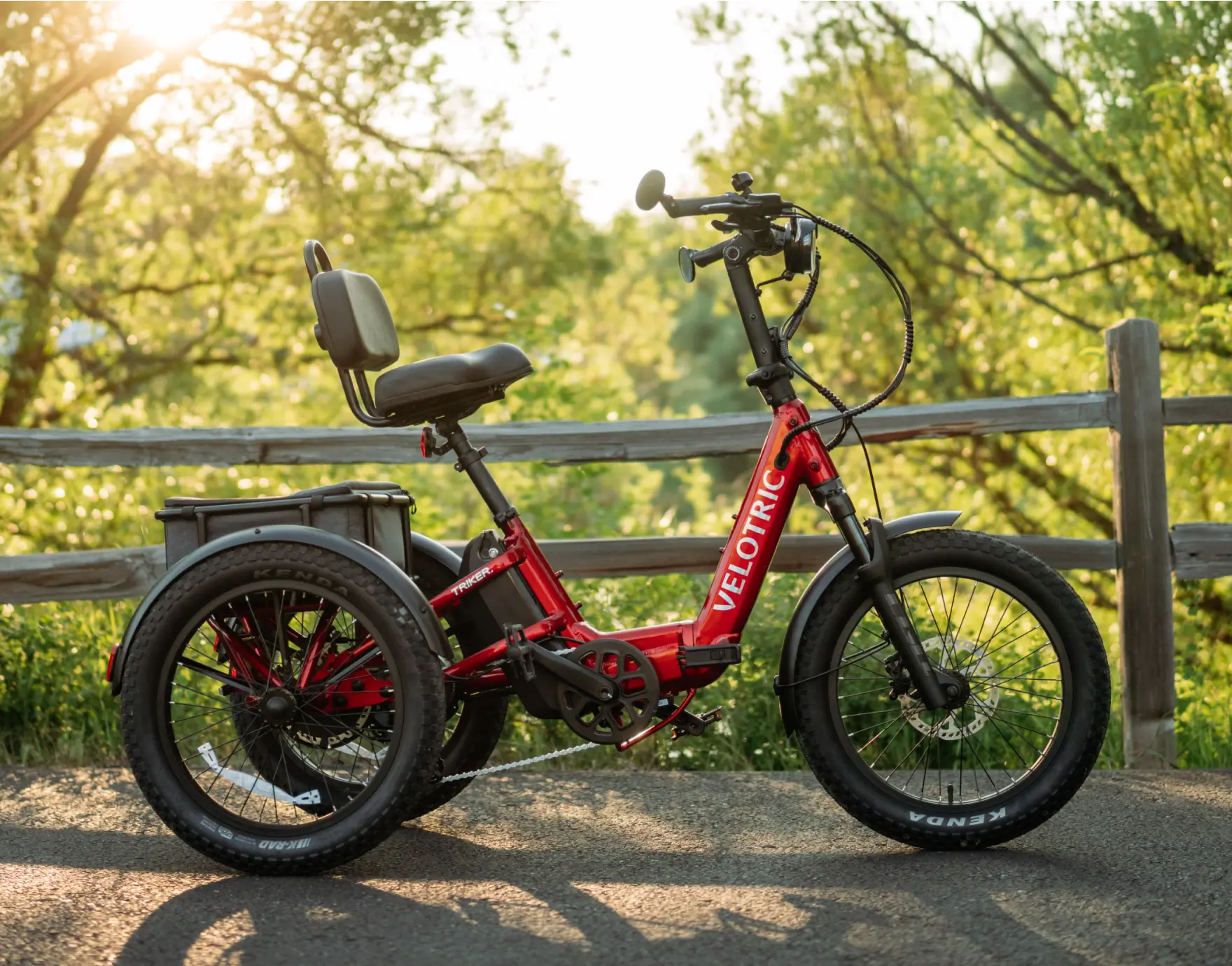 Velotric Triker electric tricycle for adults - Safety built to protect
